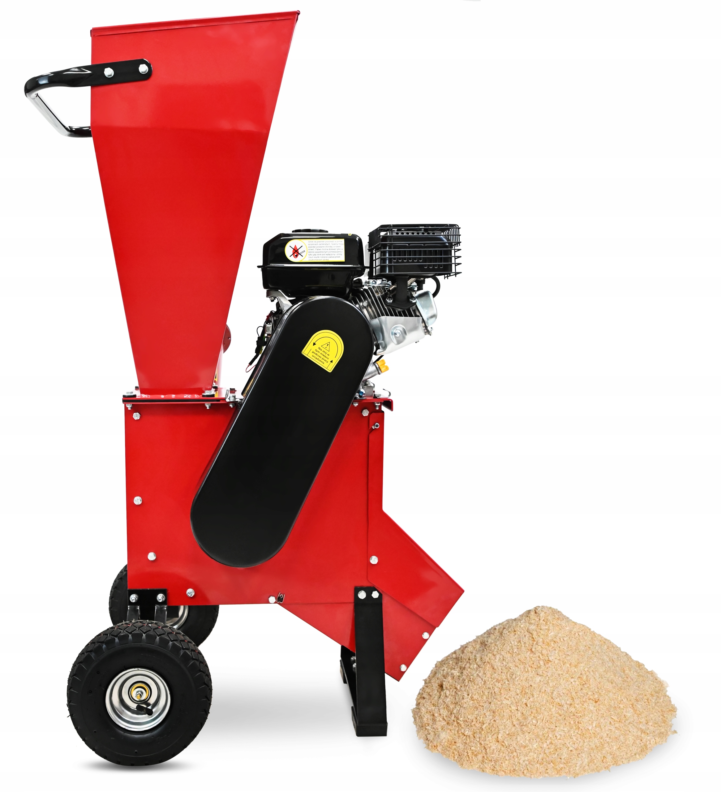 NAJNOWSZY ROZDRABNIACZ SPALINOWY DO GALEZI TURBO X Pojemność zbiornika 4 l