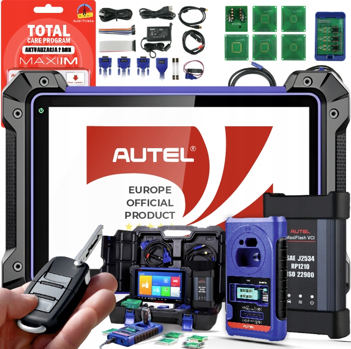 Autel IM608PRO kľúče Immo J2534JVCI+2 roky Akt Distribúcia Autel Poľsko