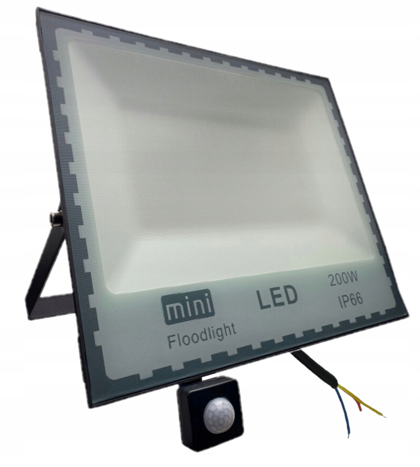 ГАЛОГЕННЫЙ СВЕТОДИОДНЫЙ ПРОЖЕКТОР ЛАМПА 200W ДАТЧИК ДВИЖЕНИЯ