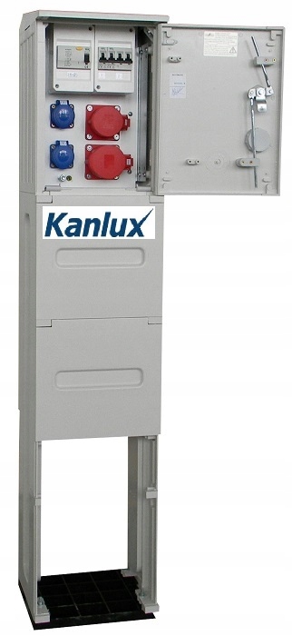 Rozdzielnia Rozdzielnica Skrzynka Budowlana Na Fundamencie Erbetka