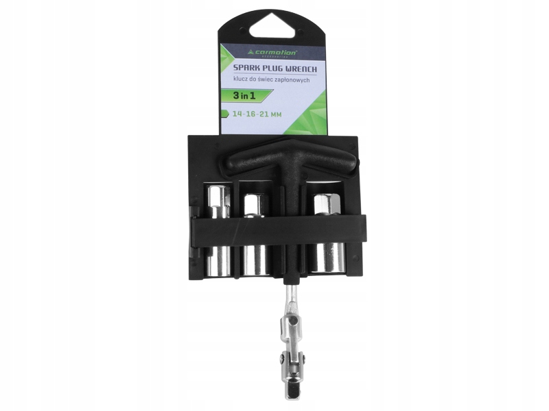 KLUCZ DO ŚWIEC ZAPŁONOWYCH Z NASADKAMI 14 16 21MM EAN (GTIN) 5904378584092