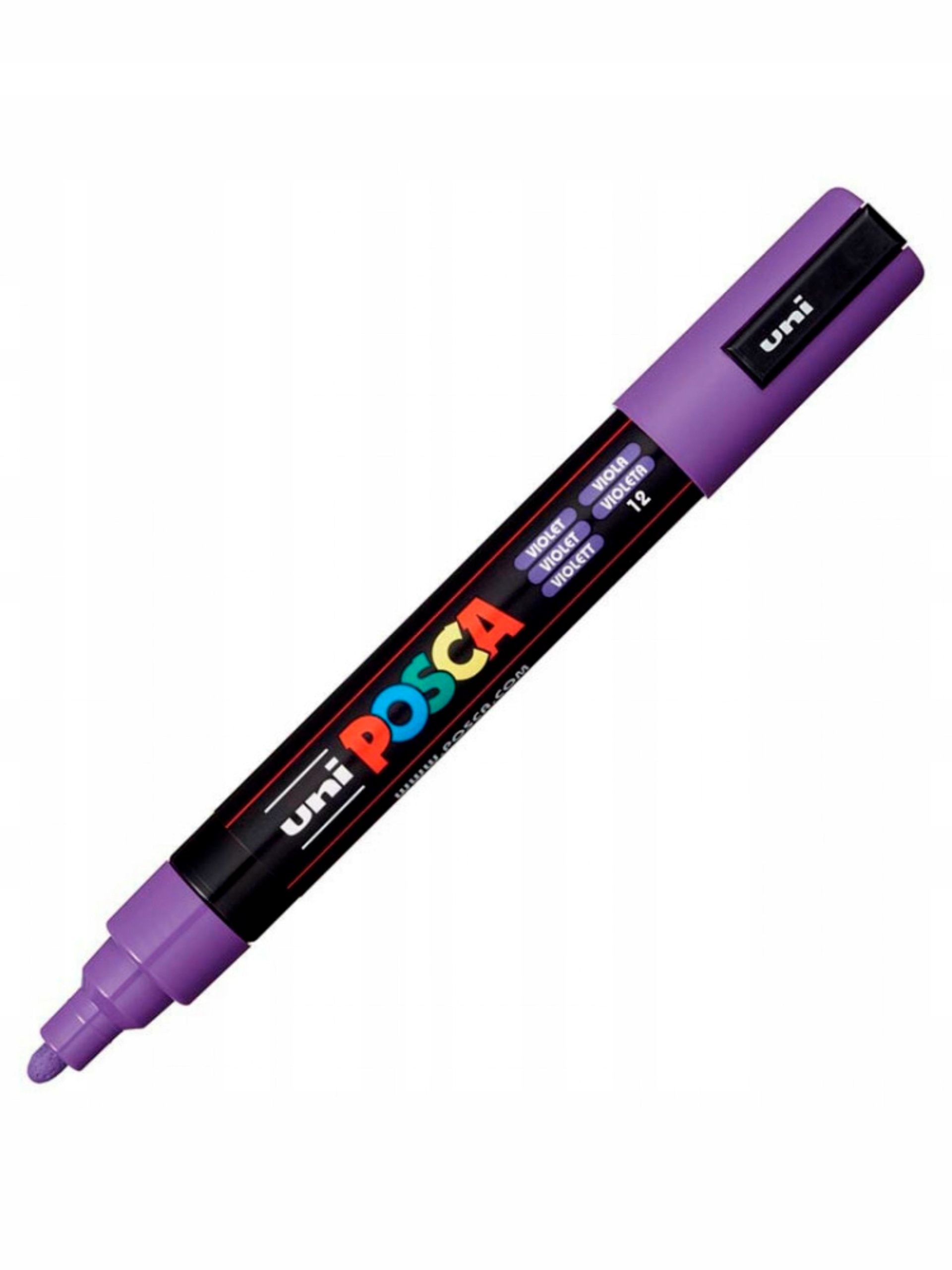 Marker UNI POSCA PC-5M FIOLETOWY (12)