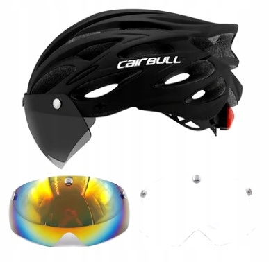 Cyklistická přilba Rychlá Led Lehká Aerodynamická Univerzální 54-62 CM M/L
