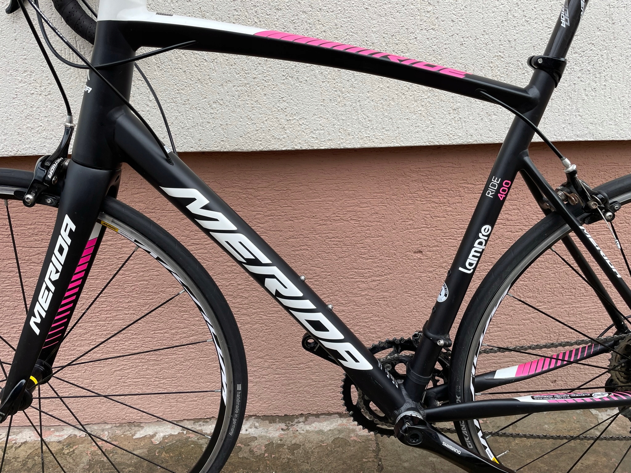 Road Bikes Merida Ride 400 Lampre 2016 Lampre Merida Ride Lite 94