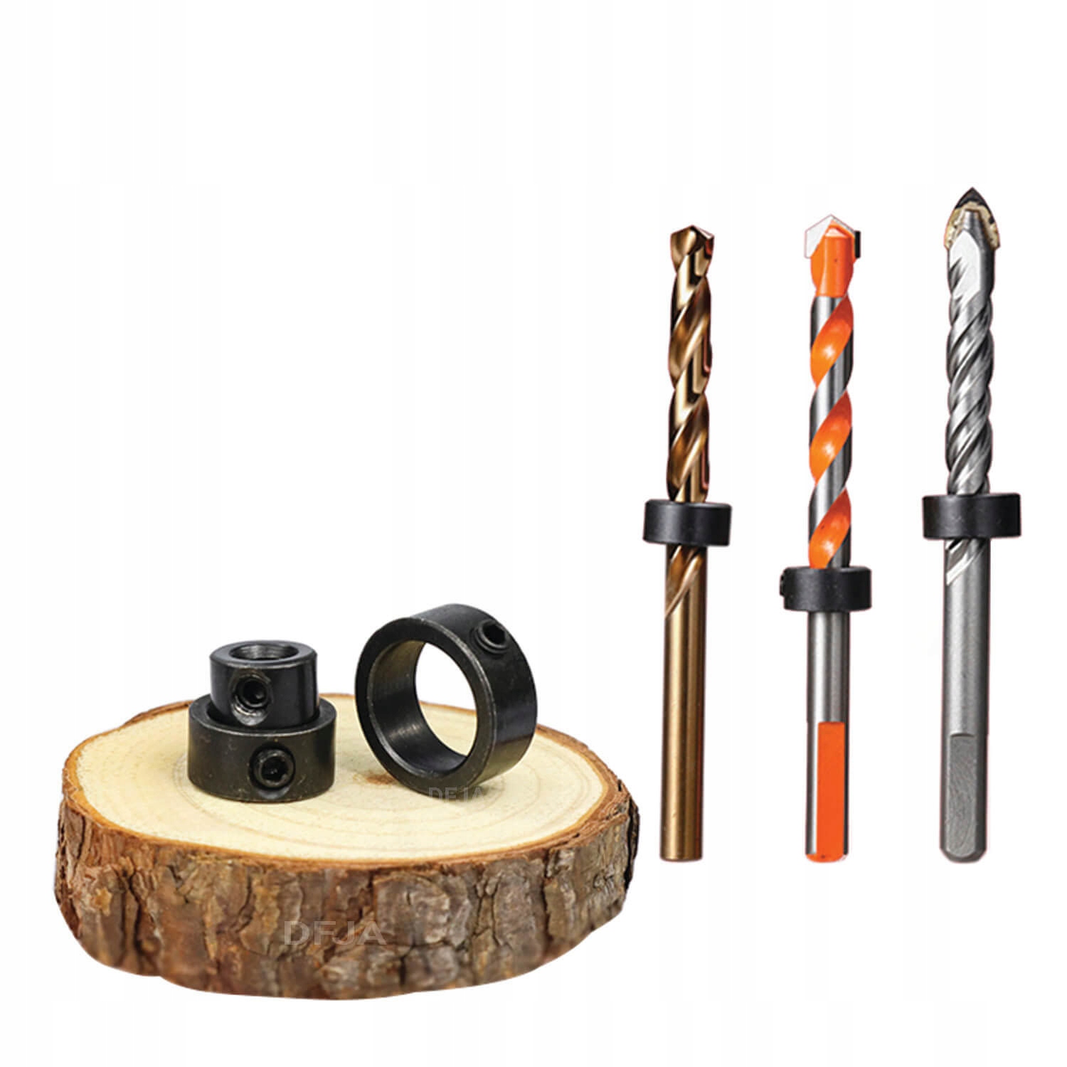 OGRANICZNIKI GŁĘBOKOŚCI WIERCENIA DO WIERTEŁ 9 EL. Liczba elementów w zestawie 9 szt.