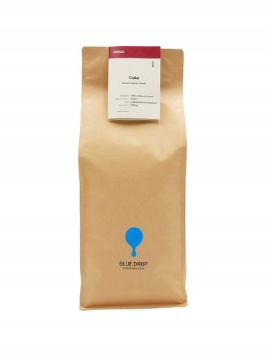 Levně Káva zrnková Kuba 1 kg čerstvá z pražírny Blue Drop