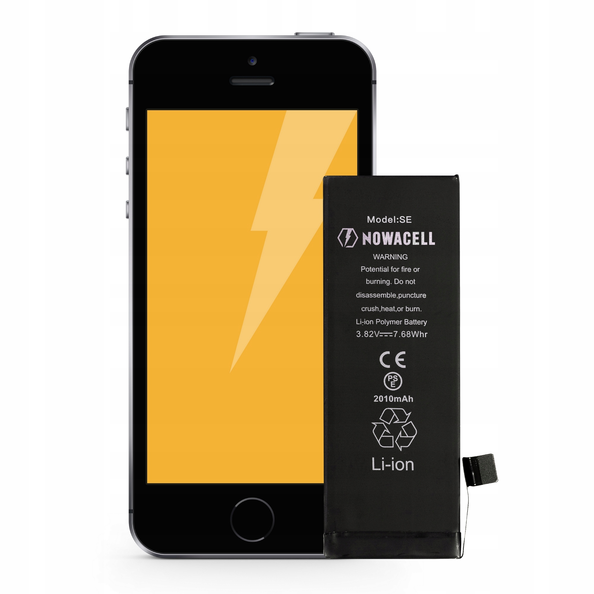 Bateria NOWACELL iPhone SE/5SE - większa pojemność Marka Nowacell
