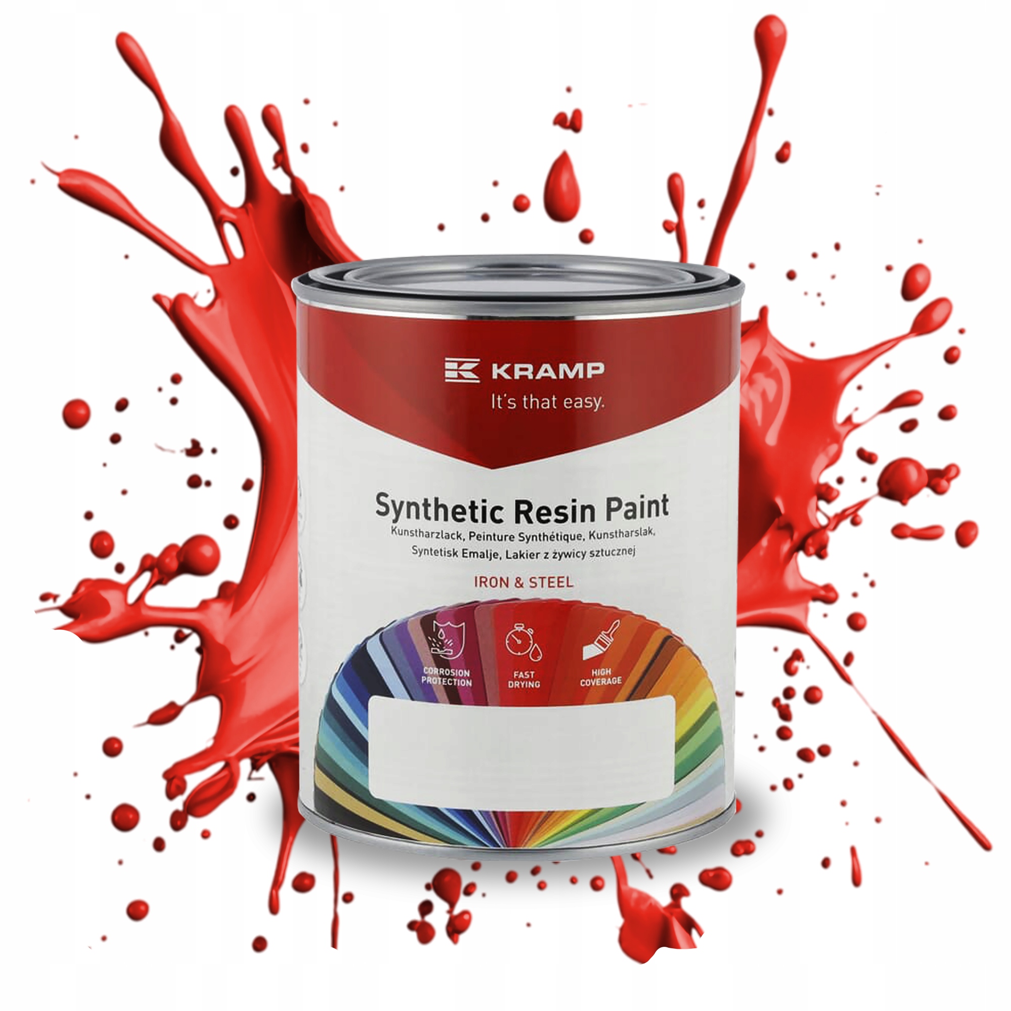 Lakier czerwony Linde od roku 1986 1L 332008KR