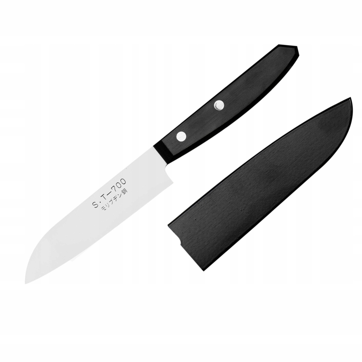 Kanetsune AUS-6 Japonský nôž na ovocie a zeleninu s drevenou vagínou 11 cm