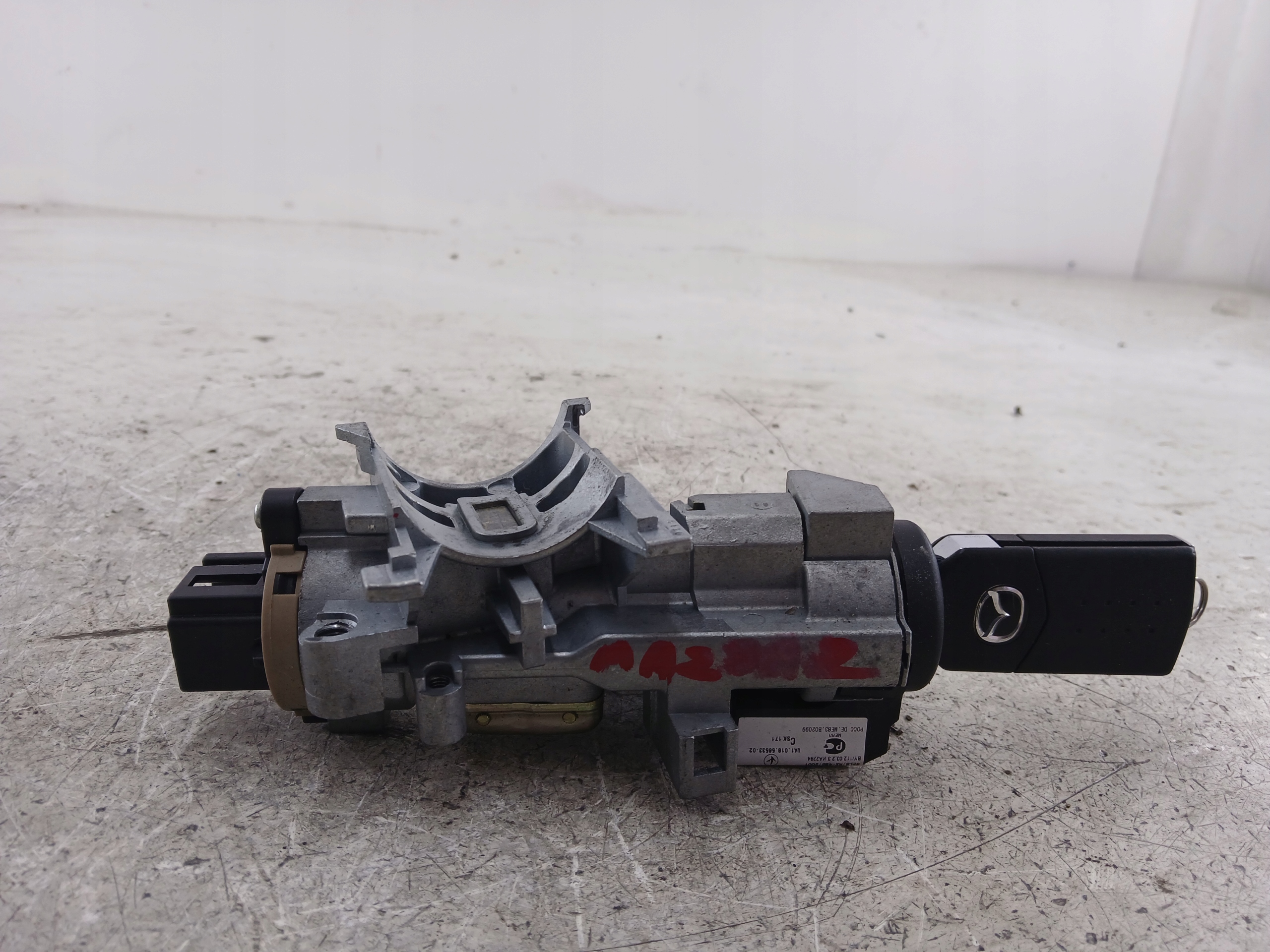 MAZDA 2 DY MAZDA 6 GG ignition + key GJ6A66938A