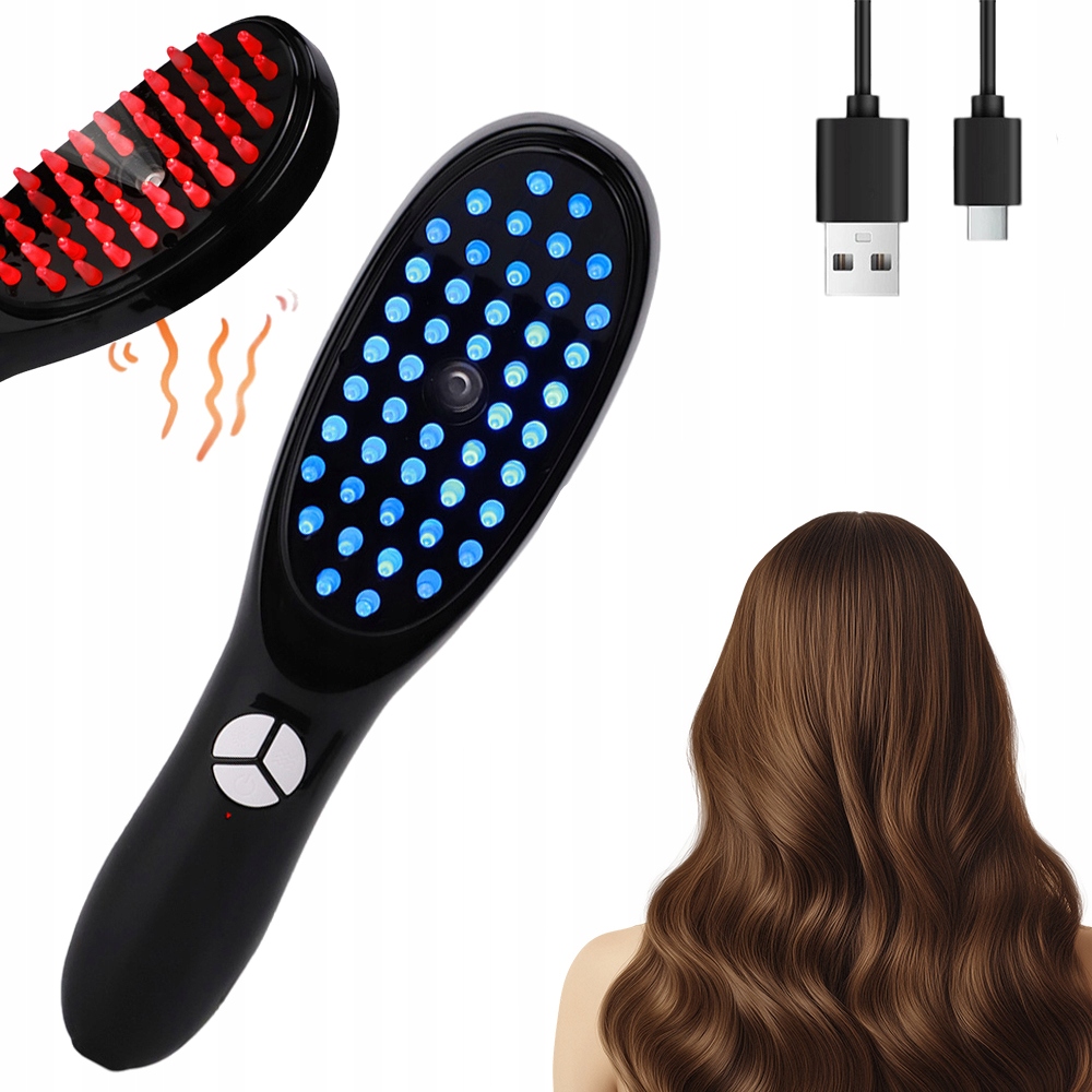 Elektrický Aplikátor Vtěrek 2V1 S Masáží A Led Světloléčbou