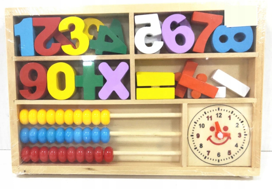 

Edukacyjny Zestaw Do Nauki 3w1 Drewno