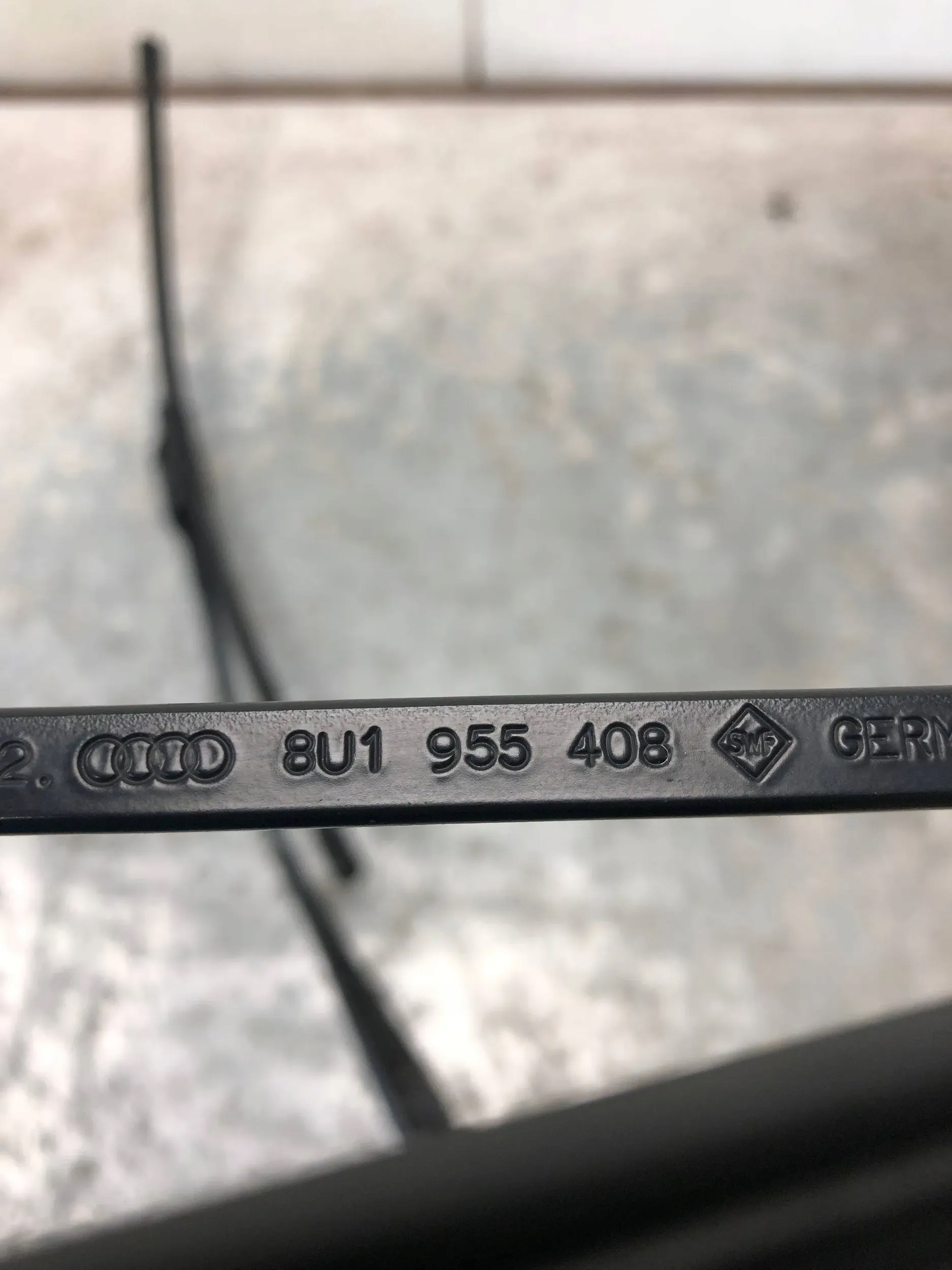 Bracci tergicristallo AUDI Q3 8U 8U1955408 8U1955407