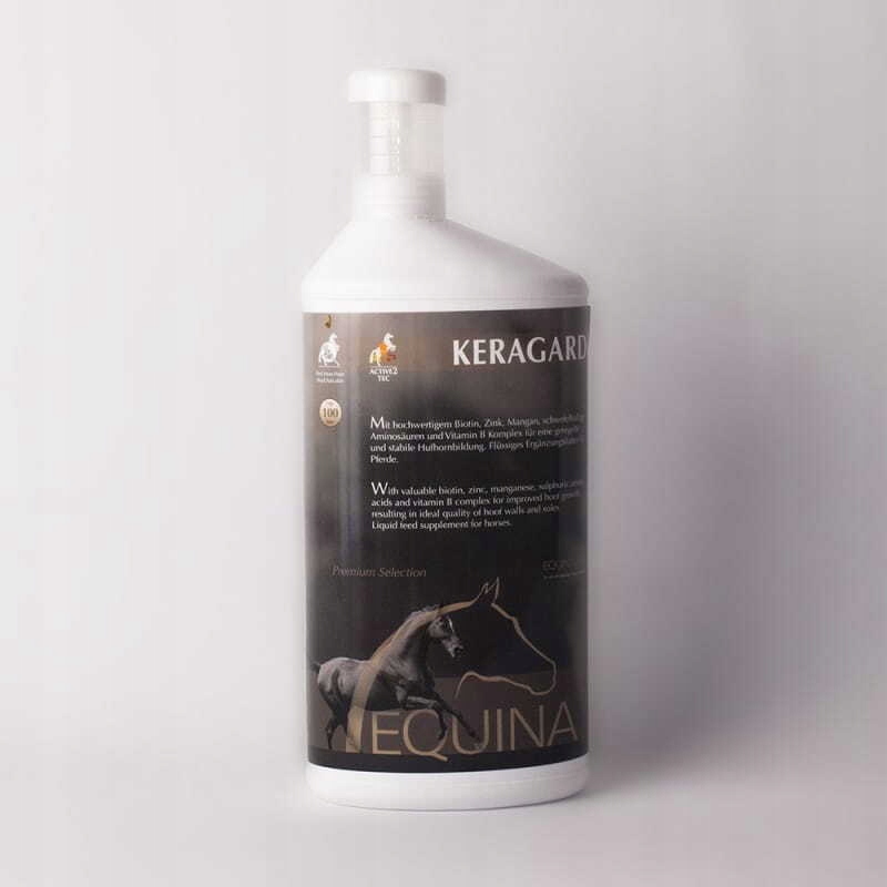 K Equina Keragard 1000ml wzmocnienie kopyt, sierści dla koni Nuba Equi