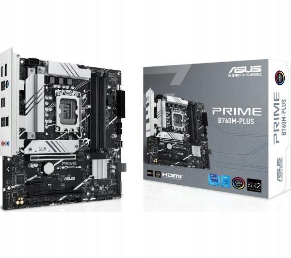 Płyta główna Asus Prime B760M-PLUS DDR5 micro Atx Intel socket 1700