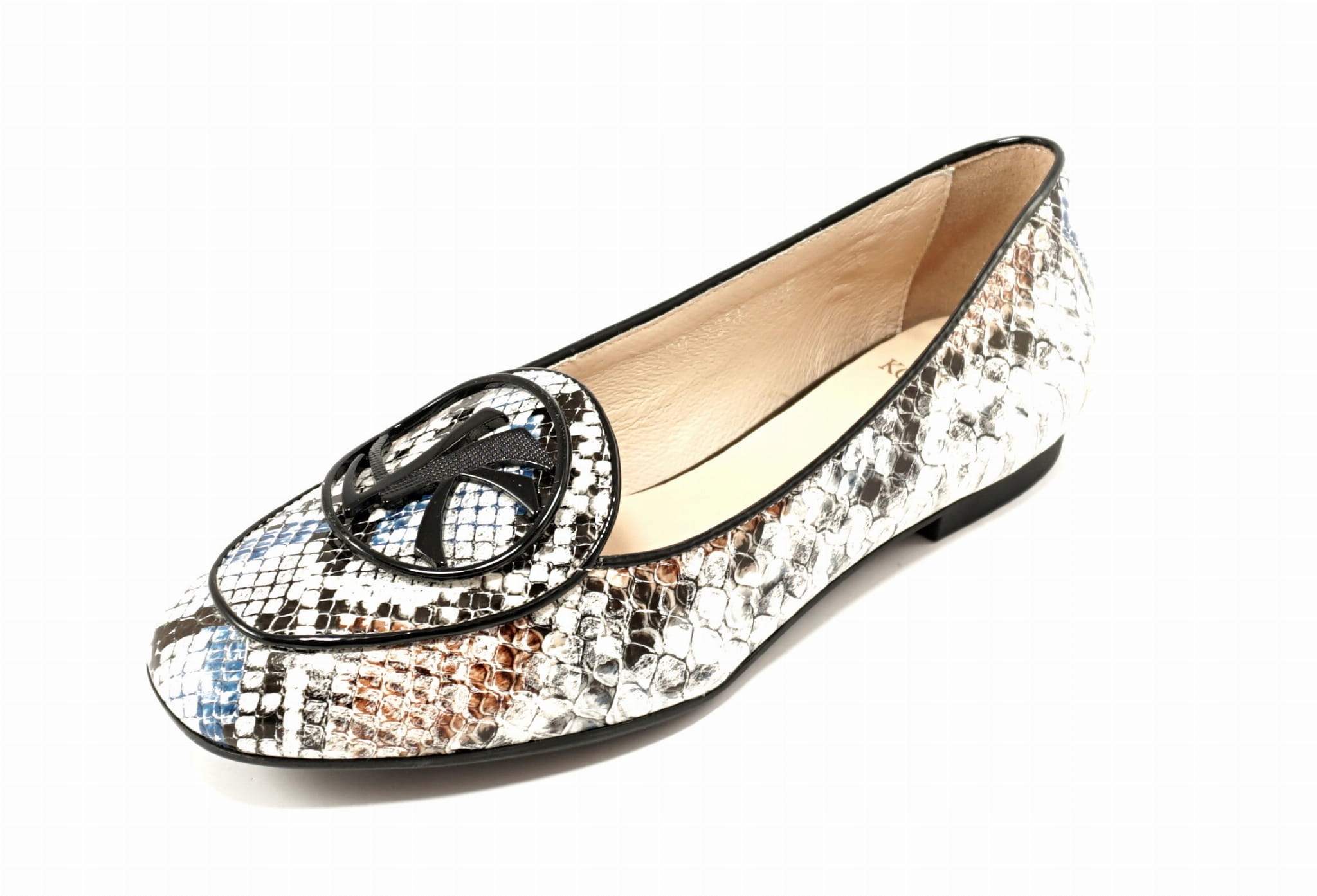 Skórzane Półbuty Kordel 2356 ecru R40