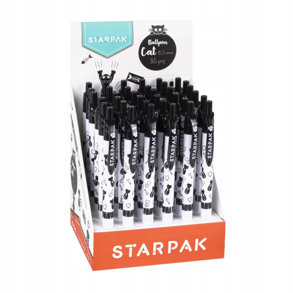 

Długopis automatyczny kotki Starpak