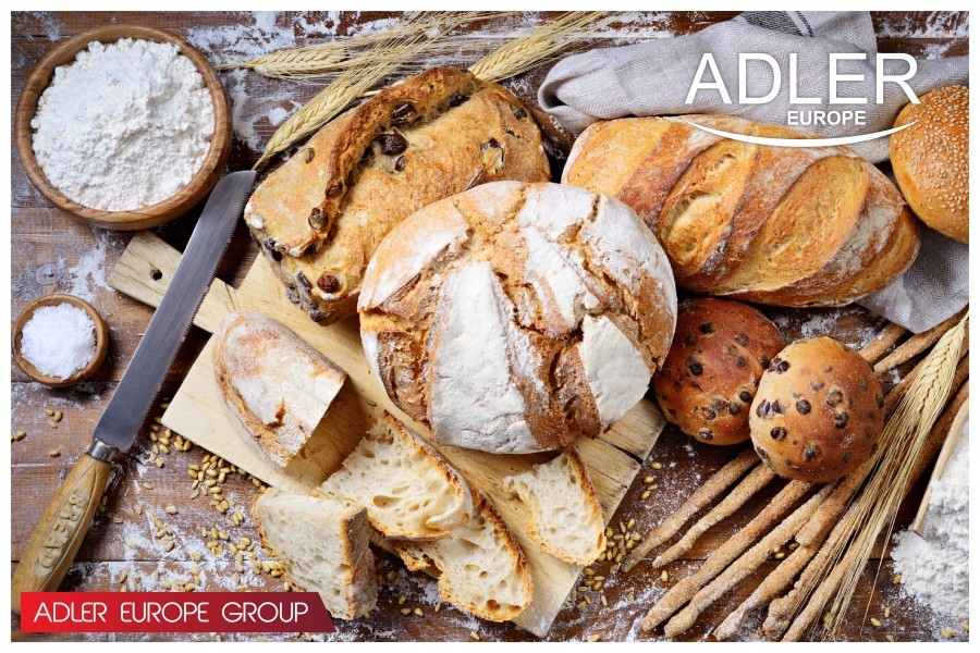 AUTOMAT do PIECZENIA CHLEBA ZAWSZE ŚWIEŻE CHRUPKIE PIECZYWO 15 PROGRAMÓW Pojemność 1.25 kg