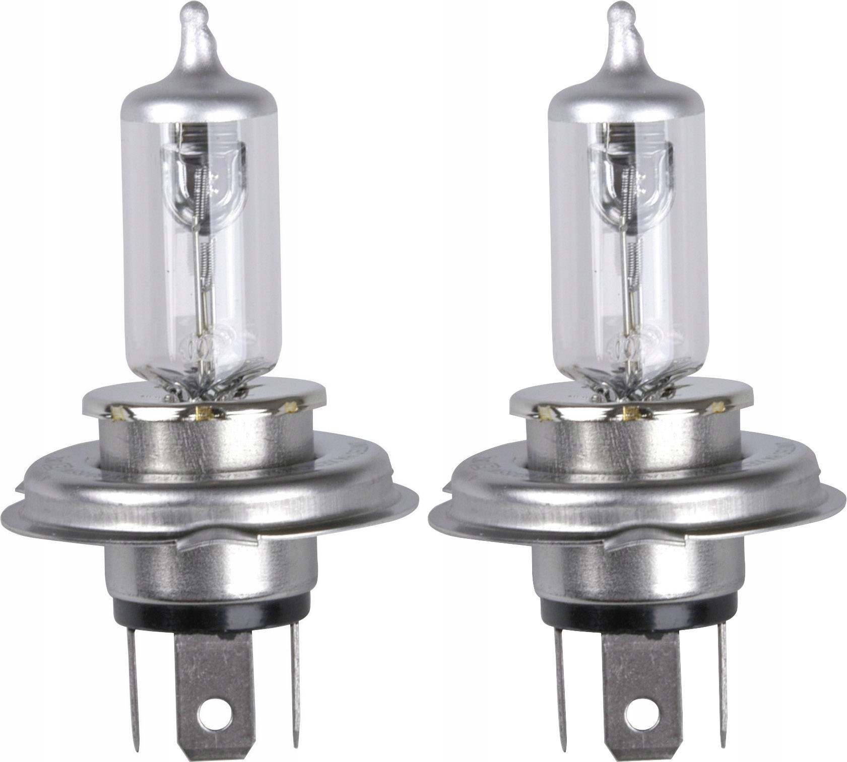 H4 Żarówka Halogenowa 12V 60/55W żarówki 2szt.