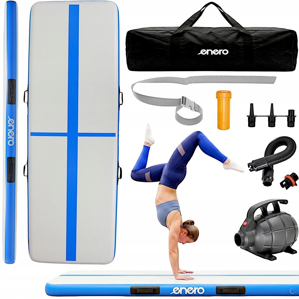 Air Track 3 m Akrobatická Gymnastická Podložka Matrace pro Cvičení 15 cm