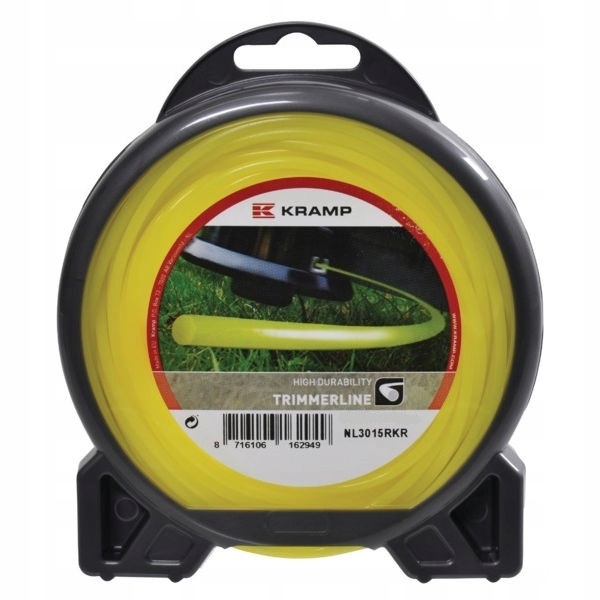 

Żyłka Okrągła 2,0MM 15M Nylonowa Żółta Kramp