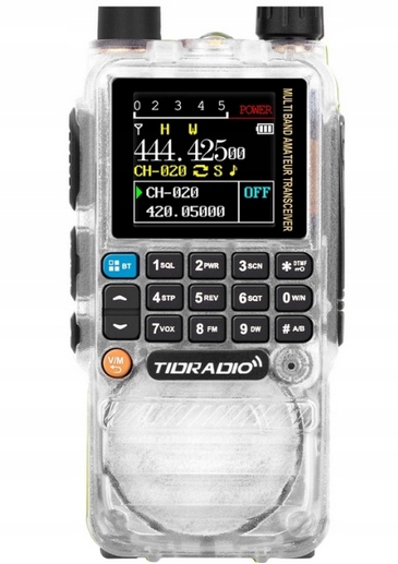 TIDRadio H3 Plus 5W radiotelefon z BlueTooth z odbiornikiem 8 pasm