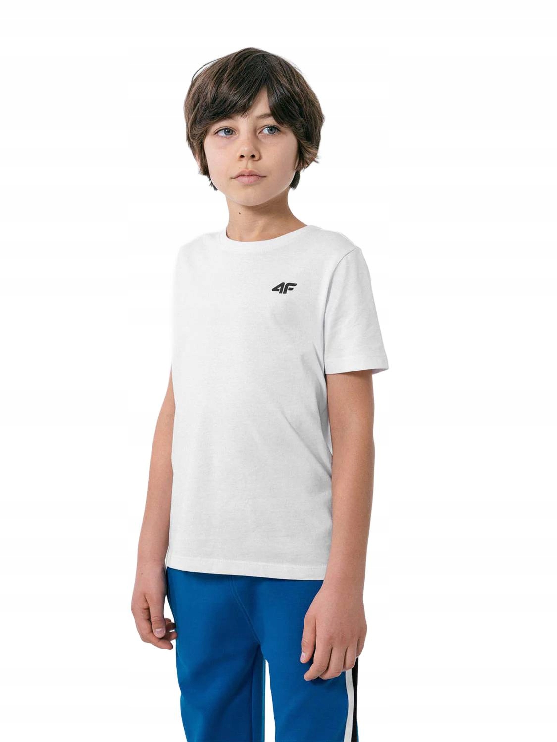 KOMPLET CHŁOPIĘCY 4F KOSZULKA T-SHIRT DZIECIĘCY WF BAWEŁNA ZESTAW 2PAK 146 Marka 4F