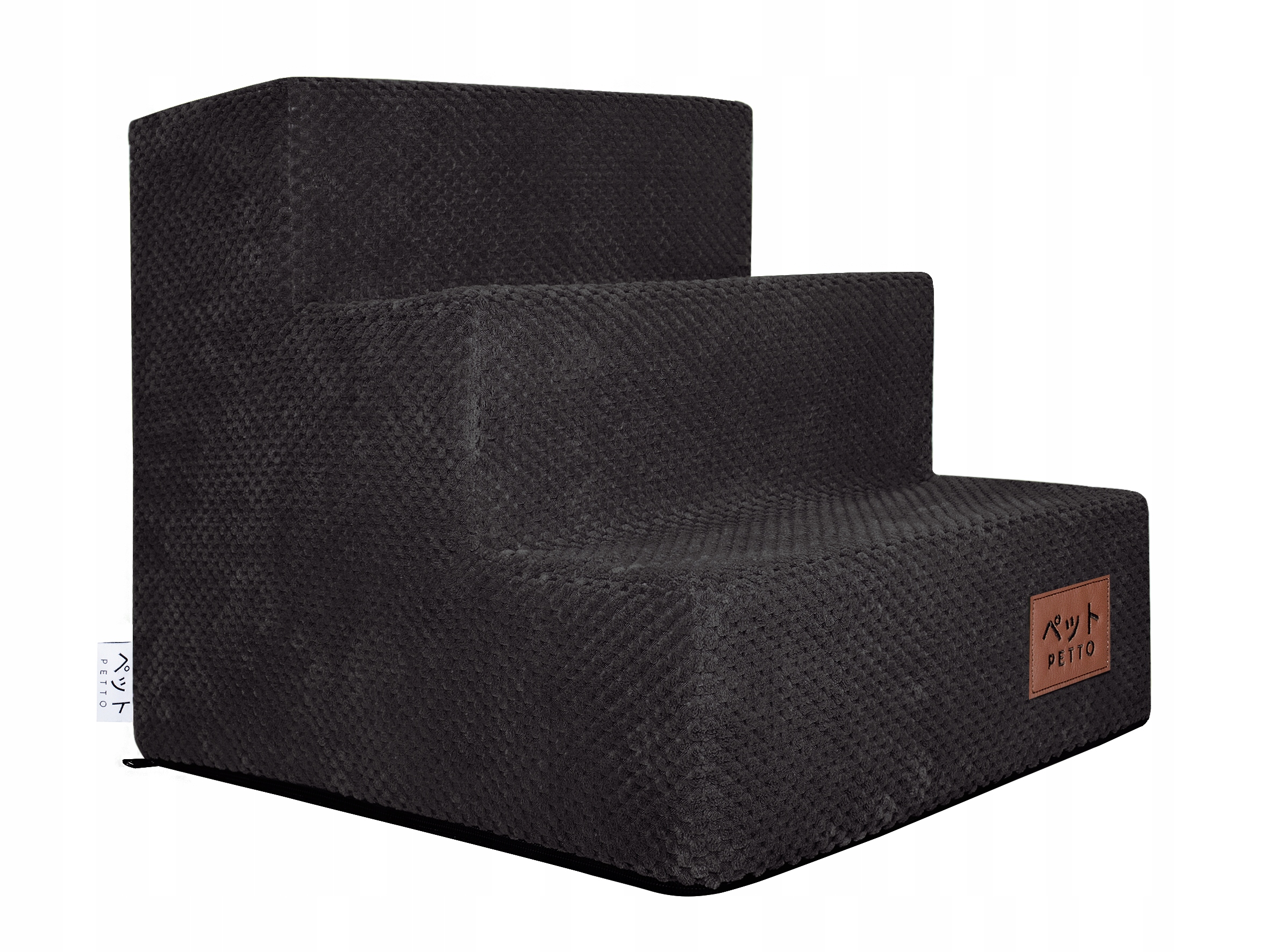 Levně Petto Schodky pro psa Takai 3 stupně černé