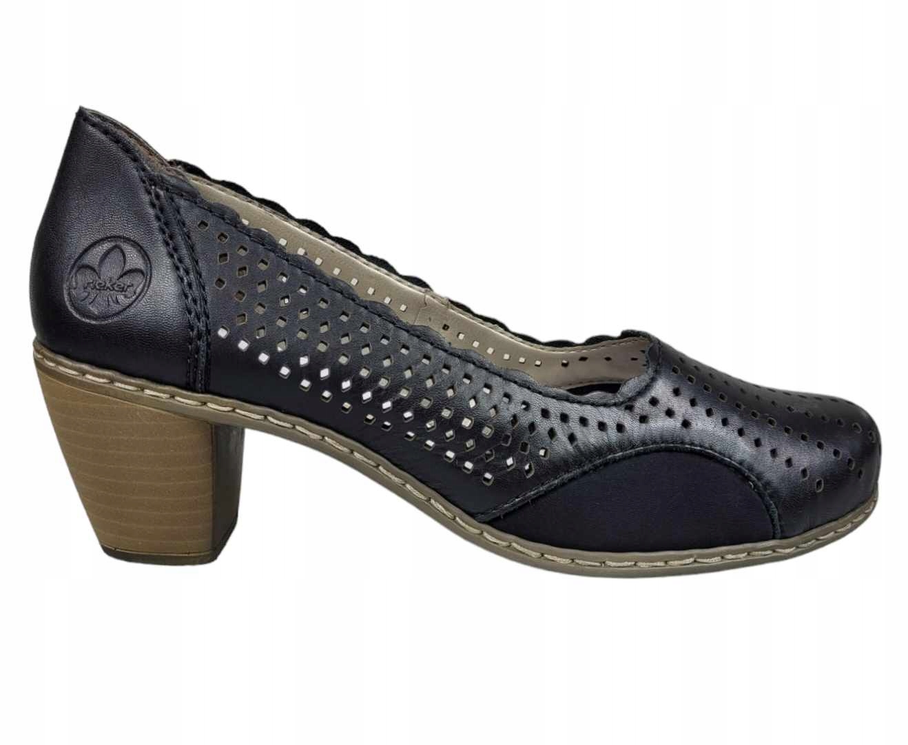 Rieker Polobotky 40952-00 Černé vel. 36