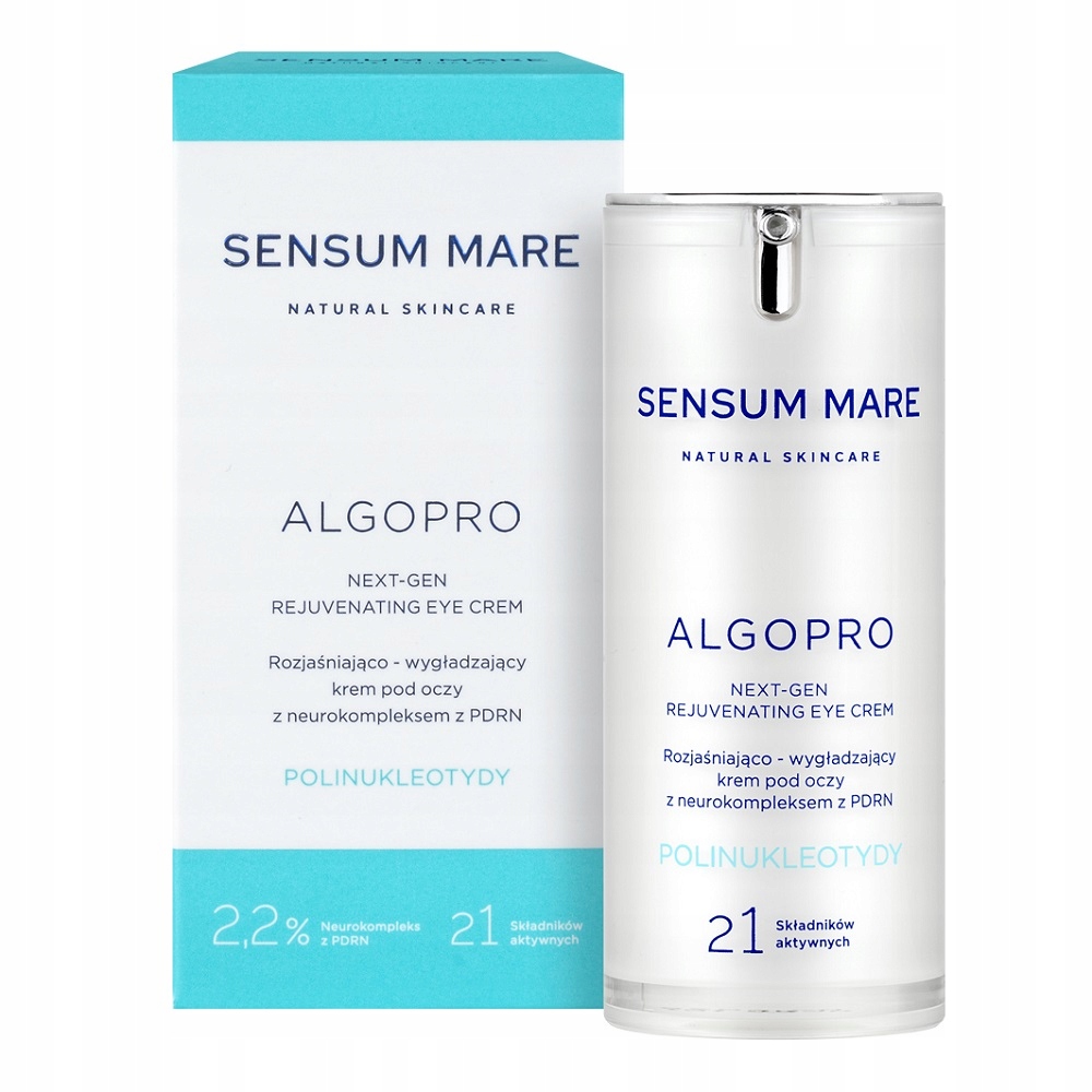 Vizuální omlazení Oční krém 2,2% Neurokomplex Pdrn Sensum Mare 15 ml