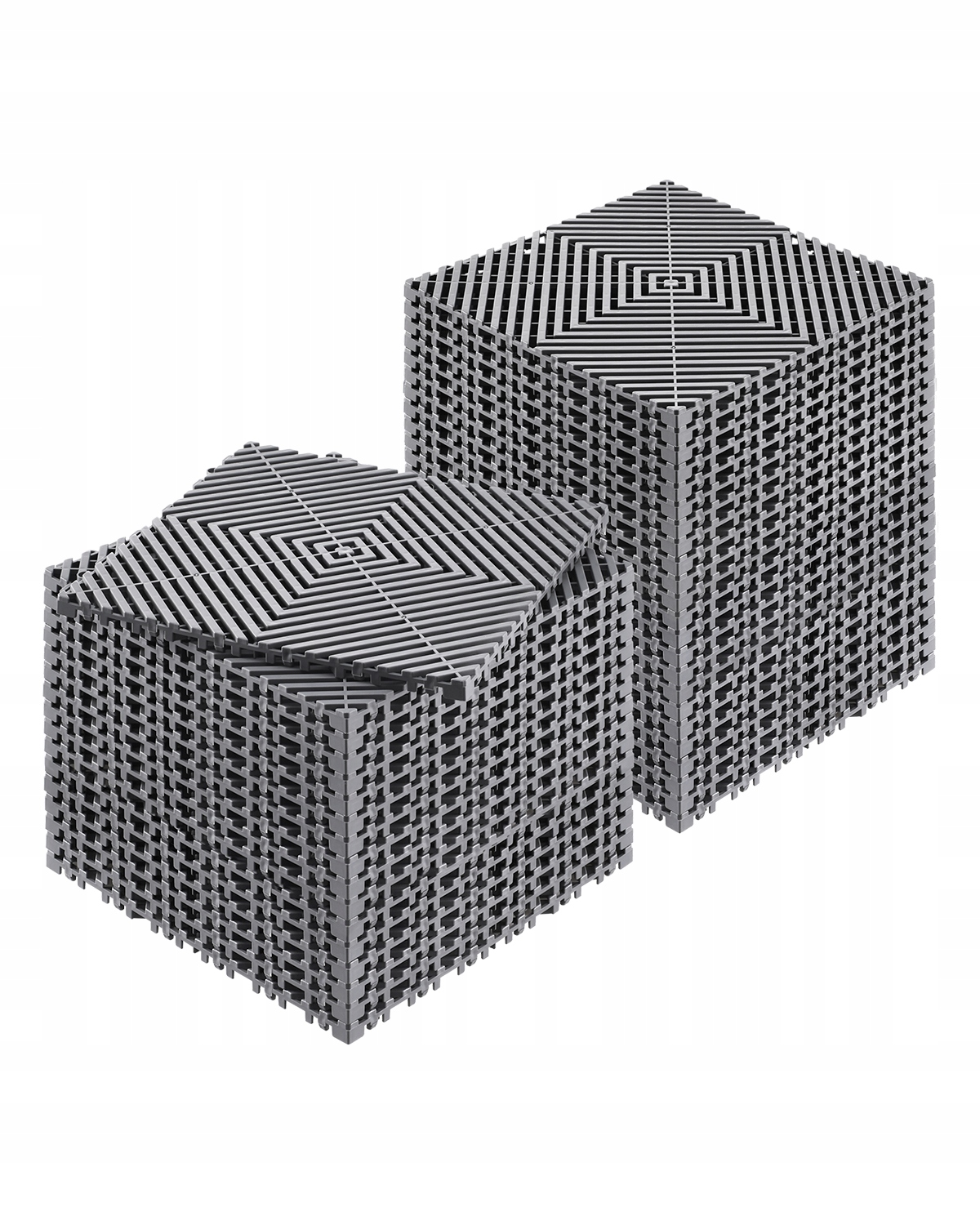 Drenážna Rohož Vevor 31X31 CM Pp Hrubá Modulárna Protišmyková Na Terasu