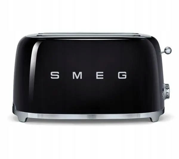 Тостер Smeg TSF02BLEU 1500 Вт 4 тости Чорний