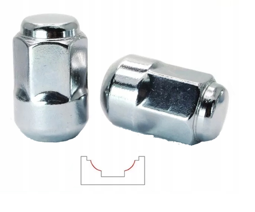 Matice Koleček Ráfek Koule Honda Rover 12x1,5 k19 35mm