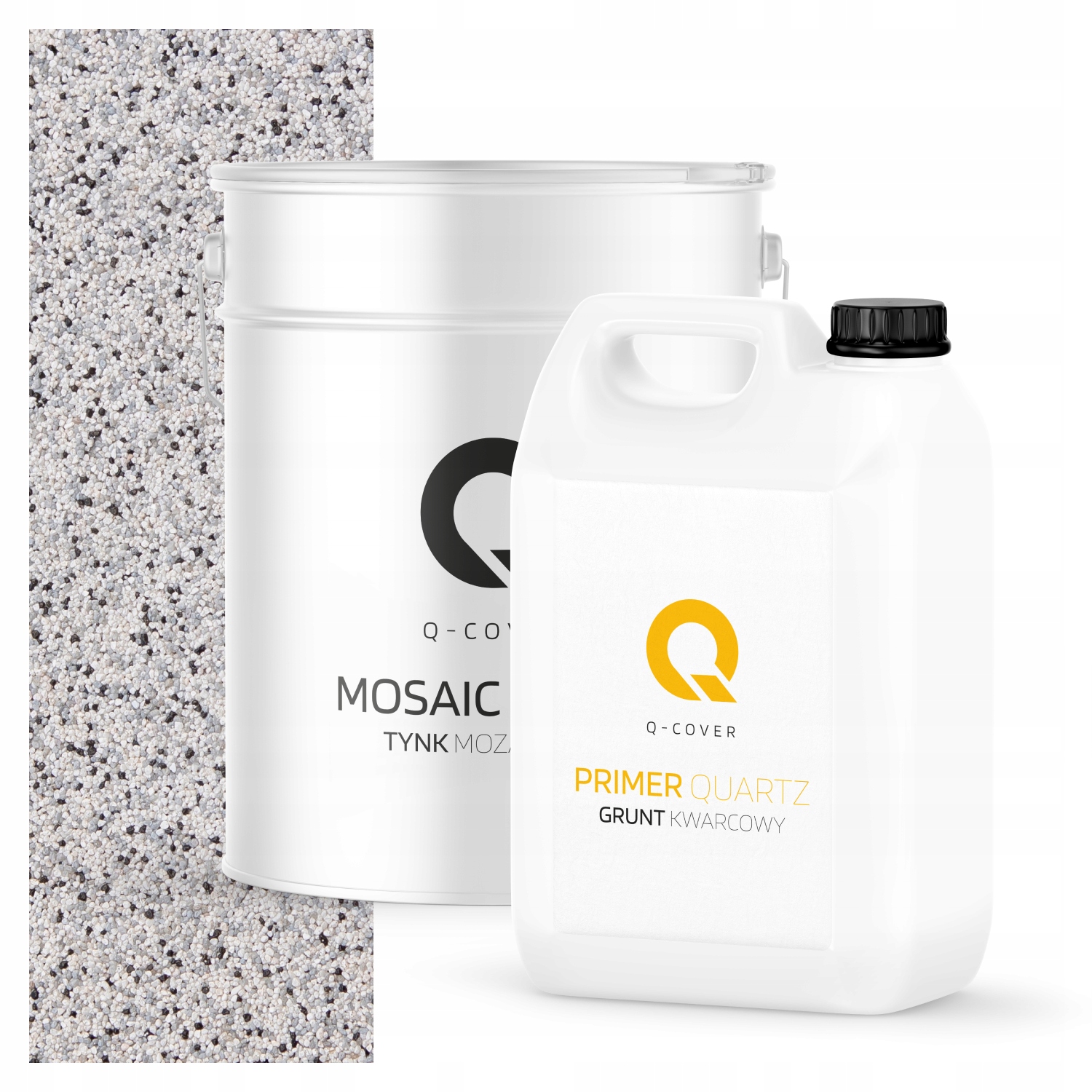 Mozaiková Dekorativní Omítka penetrační nátěr Sada 3.3m2 světle šedá M31