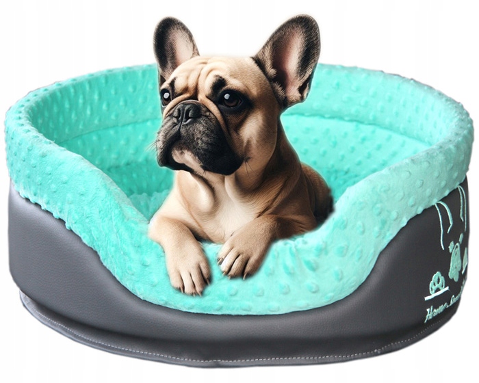 Pelíšek kotec potah kotec pelíšek pro psa francouzský buldoček mops ⌀55 cm