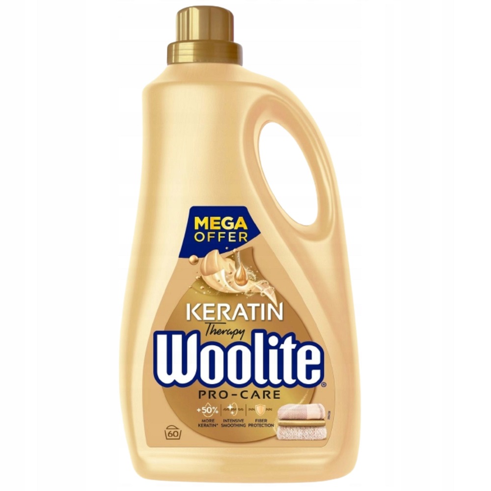 Levně Woolite Pro-care 3,6 l 60 praní prací prostředek