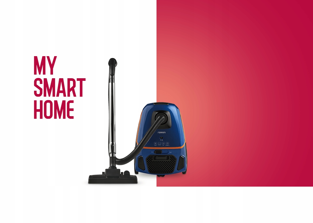 Odkurzacz tradycyjny RAVEN EO008 Moc 800 W