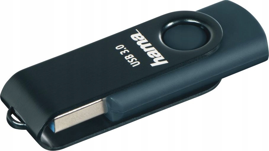 Pendrive Hama Rotate 64GB obracany USB 3.0 niebieski