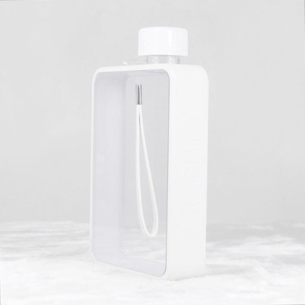 Butelka z przezroczystą ą, butelka Model Przenośna butelka do picia wody