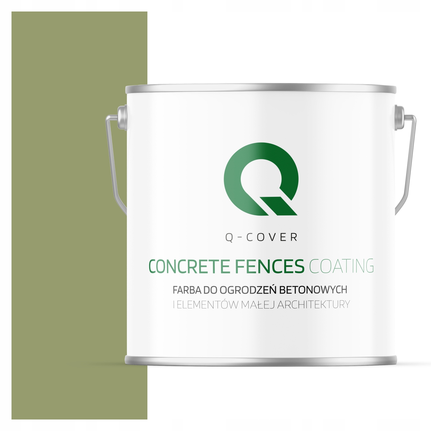 Farba Na Maľovanie Plotov A Betónových Kvetináčov Farba Zelená F484 5L
