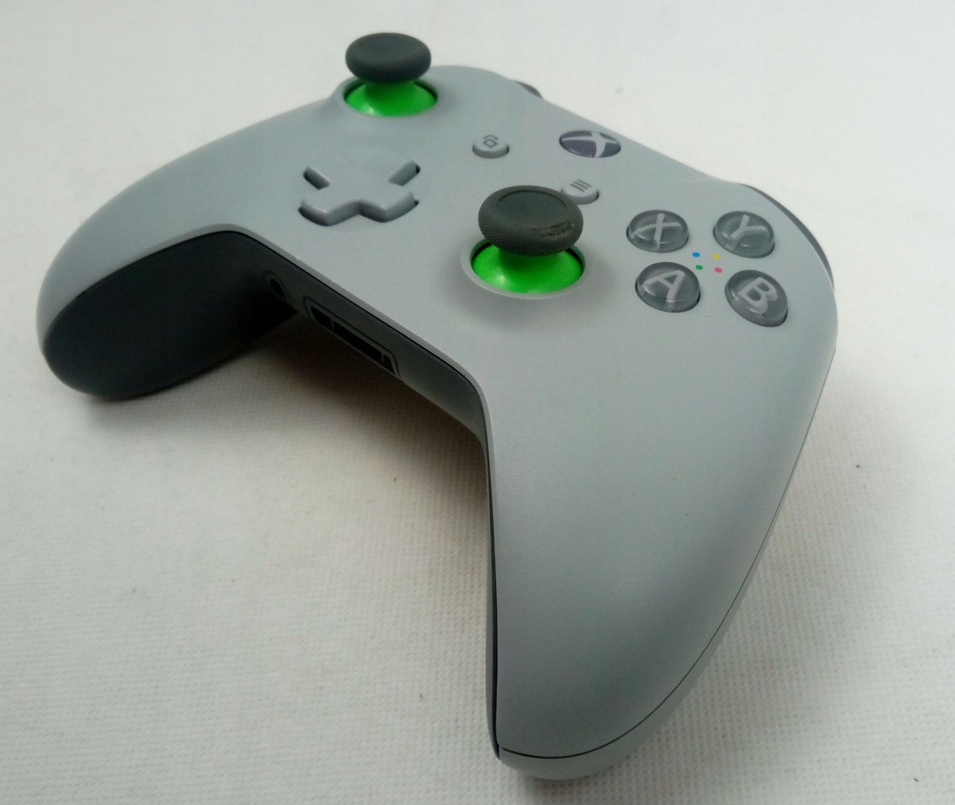 ORYGINALNY BEZPRZEWODOWY PAD XBOX ONE S X SERIES X S PC SZARY ZIELONY XONE Sposób podłączenia bezprzewodowy