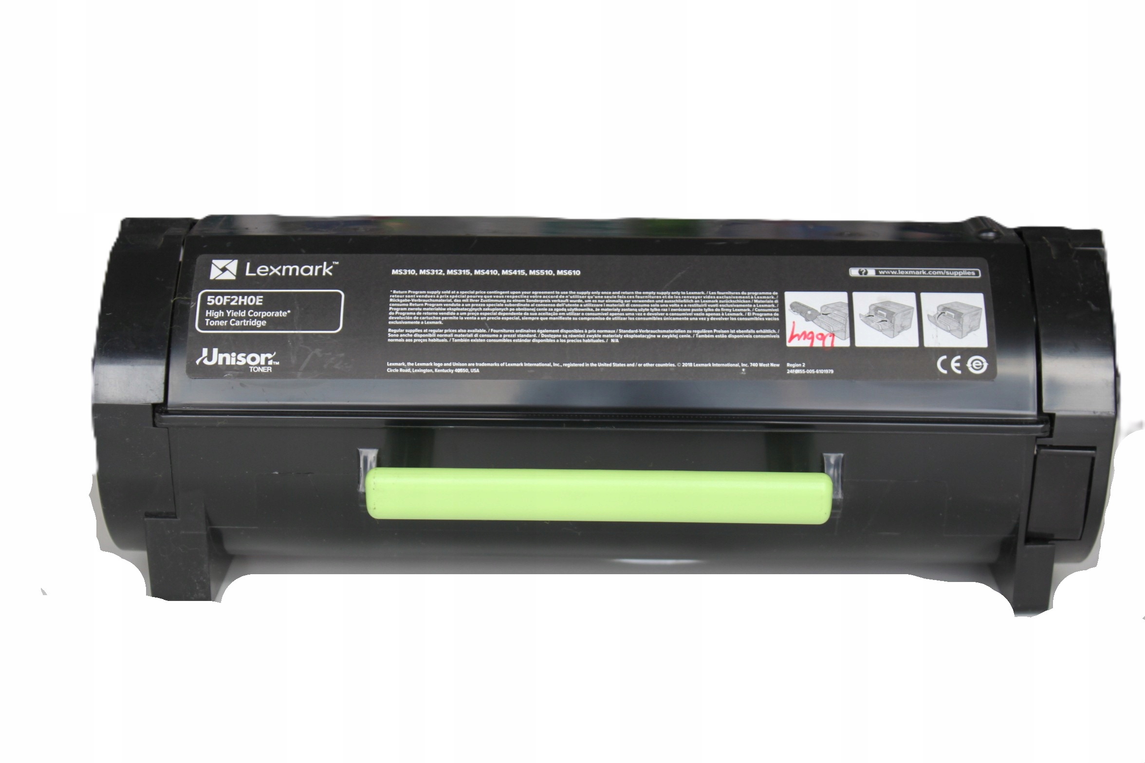 Lexmark 50F2H0E toner černý originál
