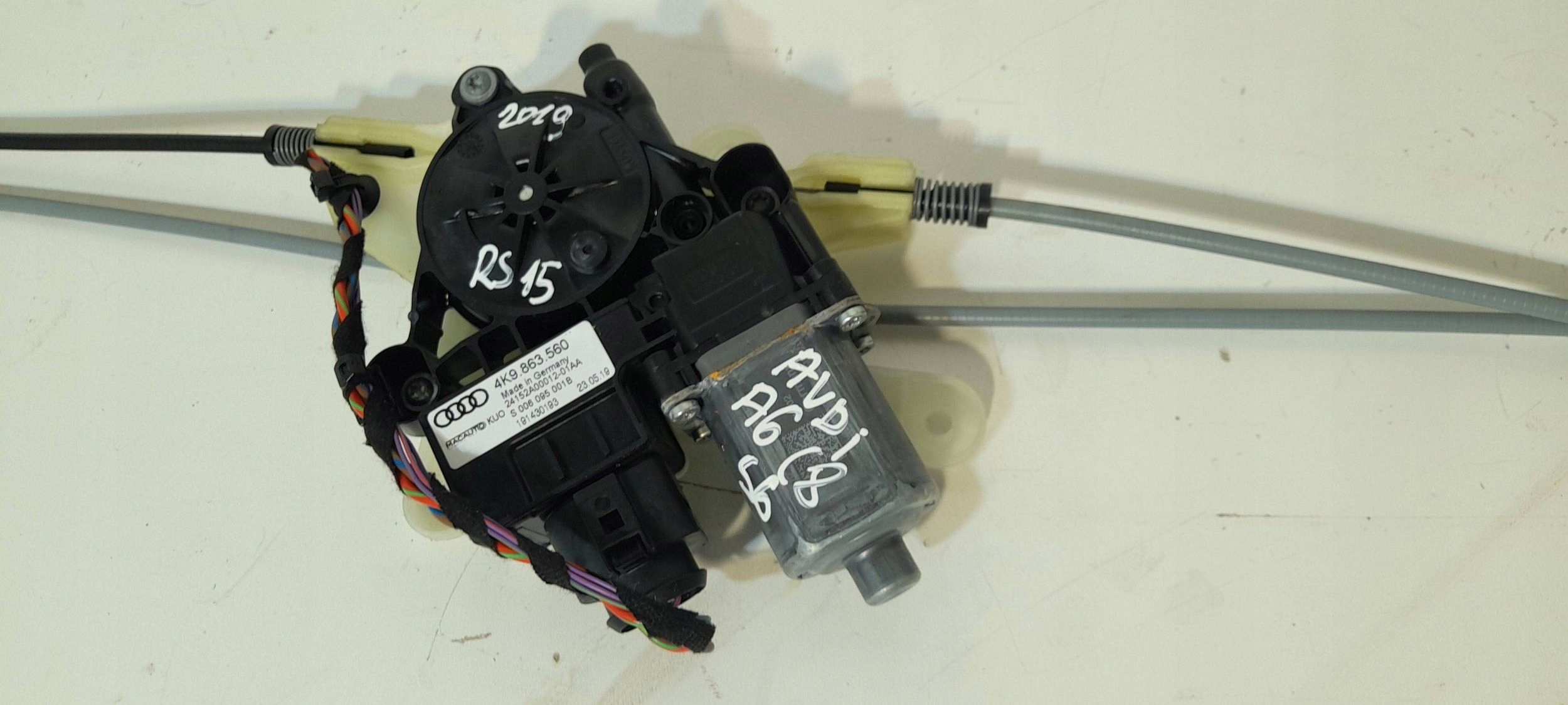 Audi A6 S6 C8 4K Mécanisme Micro moteur rolety 4K9863560 (RS15)