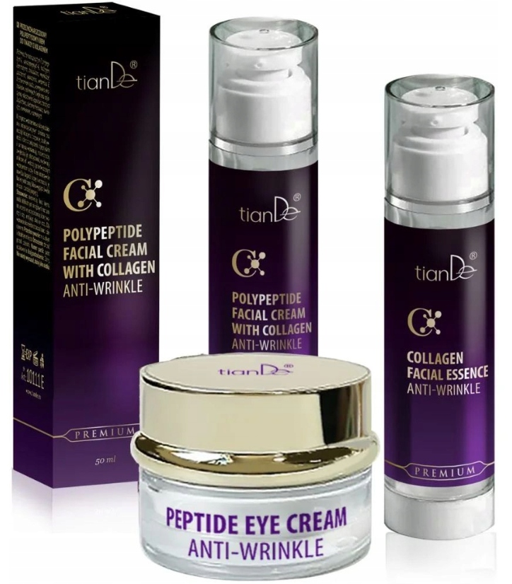 Balíček Protistárnoucích, Peptidových Pleťových Krémů, Prémiové Produkty