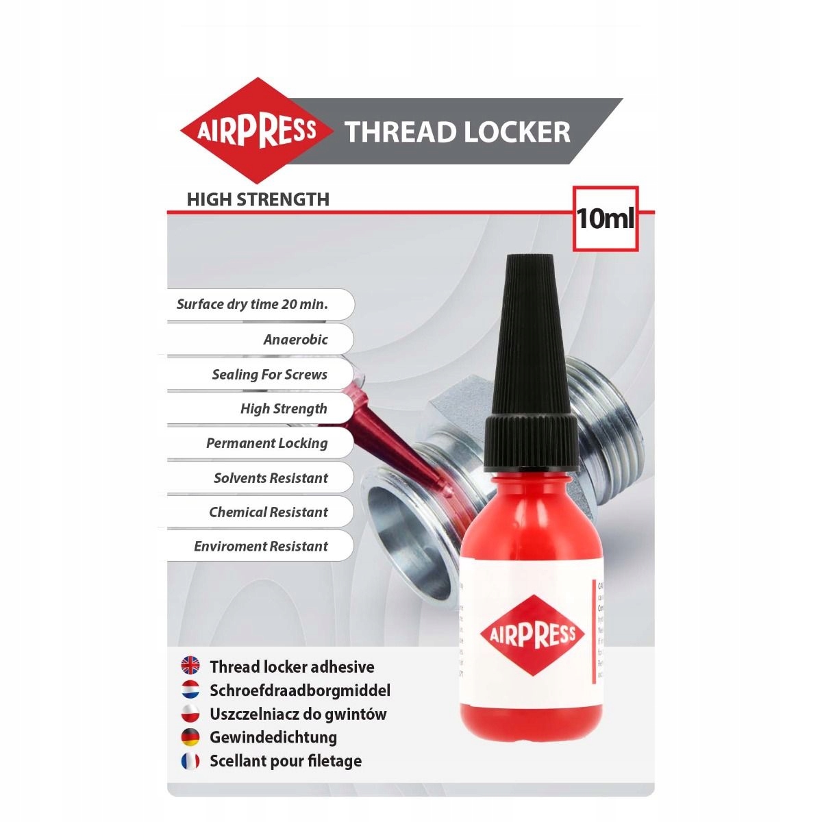 Uszczelniacz do gwintów Mocny 10ml