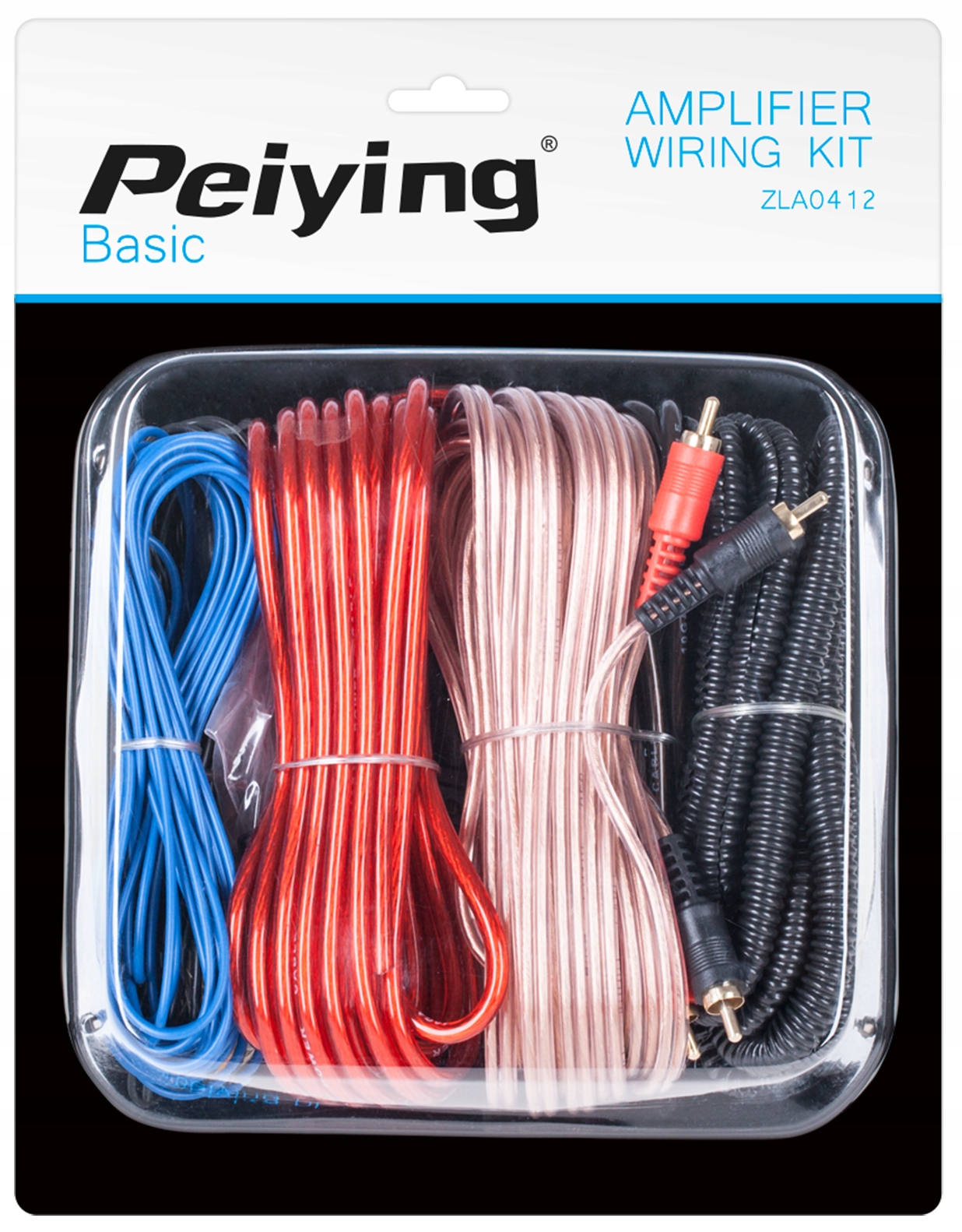 PRZEWODY KABLE DO WZMACNIACZ SUBWOOFER TUBA ZESTAW EAN (GTIN) 5901436703297