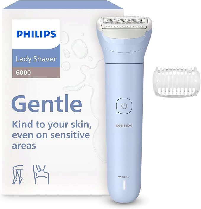 Holicí Strojek Philips Lady Shaver 6000 BRL127/00 na mokré i suché holení