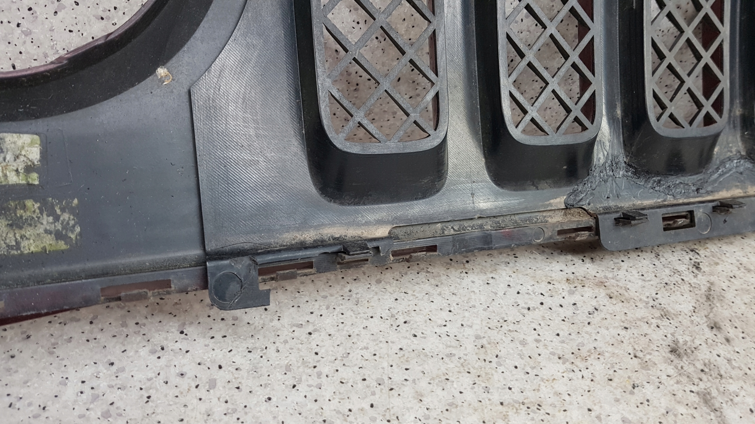 JEEP PATRIOT 2007 - front PREKLADgrill bumper front 3708