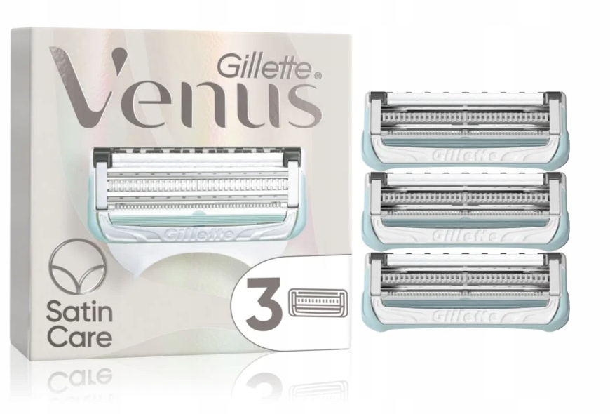 Gillette Venus Pubic Hair&Skin náhradní čepele 3ks
