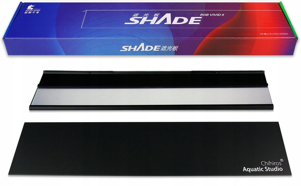 Chihiros Shade for Rgb VIVID 2 Mate Black Przysłony z Lustrem do Lampy